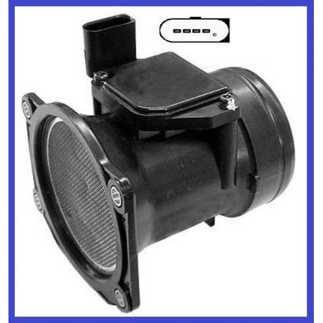 Debimetre D'air Audi A3 A4 Seat Cordoba Ibiza Leon Vw Bora Golf 4 , 5 Passat B5 Polo 1.6 i