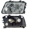 Optique de Phare Avant Gauche H4+H7 Audi A3