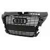 Calandre Audi A3 3 portes NOIRE AVEC MOULURE NOIRE AVEC PACKONTROL