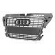 Calandre Audi A3 3 portes GRISE AVEC MOULURE CHROMEE SANS PACKONTROL