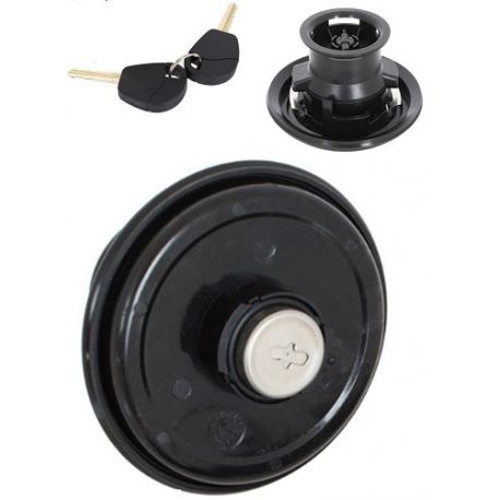 Bouchon De Réservoir De Carburant Verrouillable Avec Clés EBTOOLS - Compatible Berlingo, Vectra, Corsa - Serrure Antivol OE 170 2834 / 932 24461