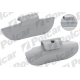 Clips jantes en acier poids 25 g