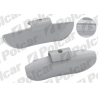 Clips jantes en acier poids 30 g