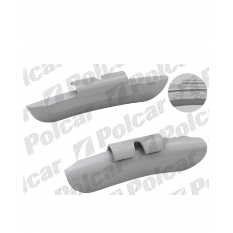 Clips jantes en acier poids 45 g